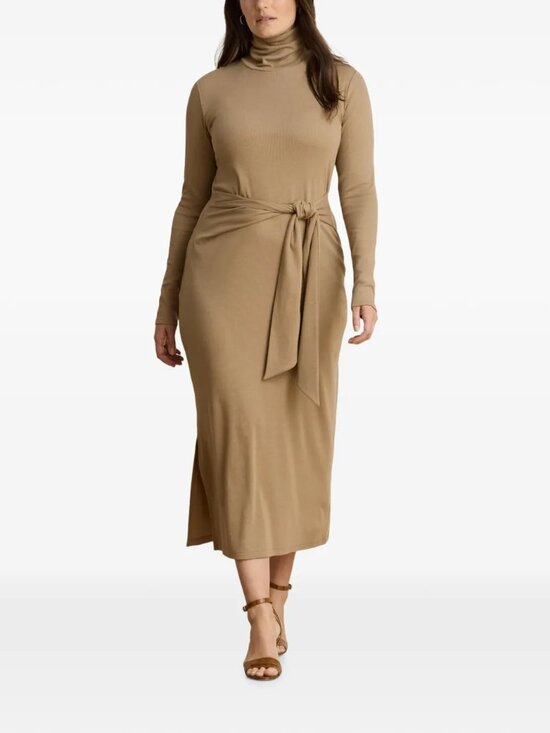 Lauren Ralph Lauren Dresses & Skirts - Lauren Ralph Lauren Women's Tie-Front Turtleneck Dress